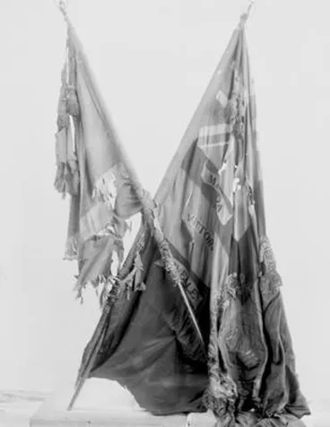 Image: Colours of 58th Regiment