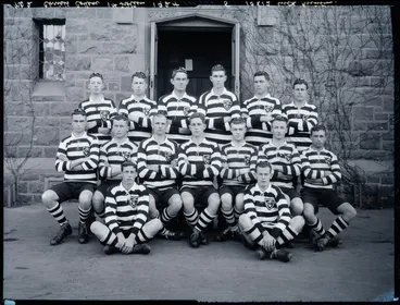 Image: Film Negative: Christ's College 1st XV 1923