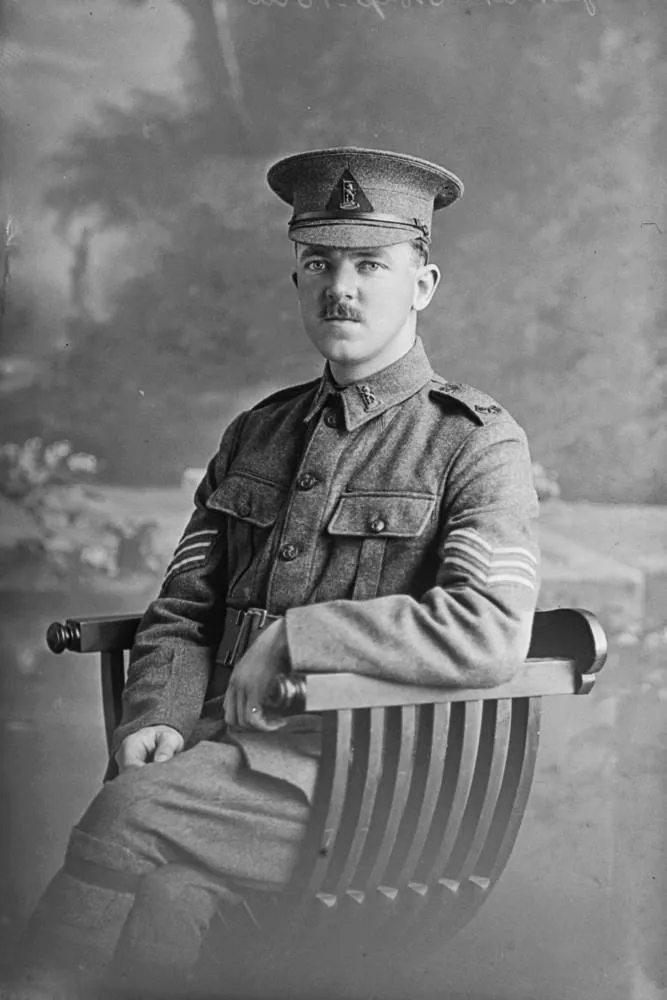 Sergeant Norman Berridge Spencer, 1916