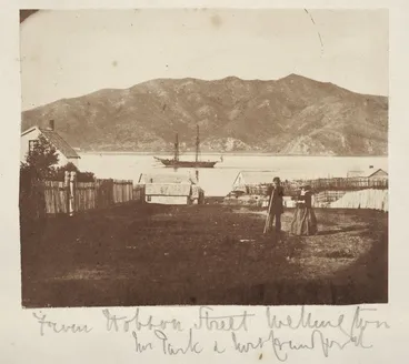 Image: Hobson Street, Thorndon, looking south towards Mt Victoria