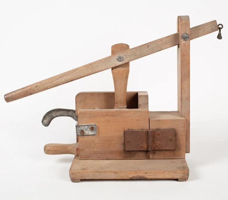 Butter Press, Wooden Lever
