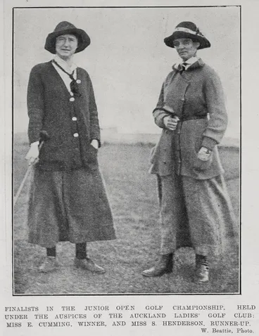 Image: Finalists In The Junior Open Golf Championship