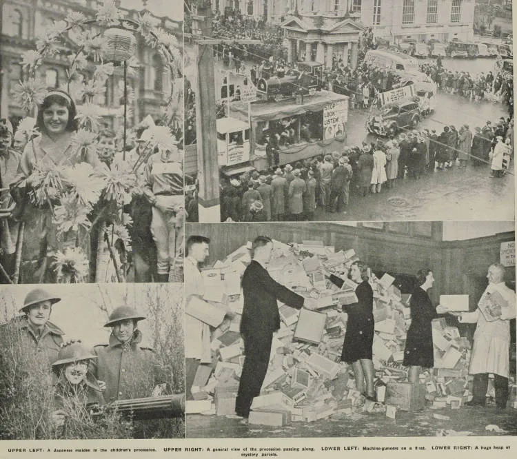 Invercargill procession appealing for patriotic funds