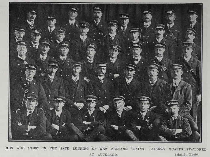 Men Who Assist In The Safe Running Of New Zealand Trains