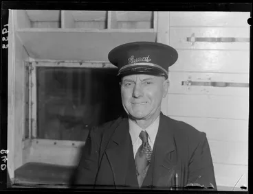 Image: Mr J Hawke, senior railway guard