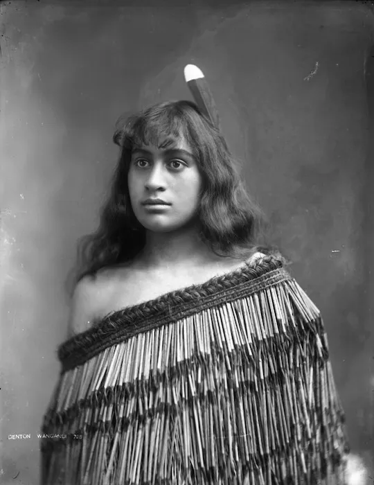 Unidentified Maori woman