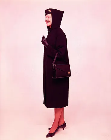 Image: Air Hostess Uniform 1959 Winter 003