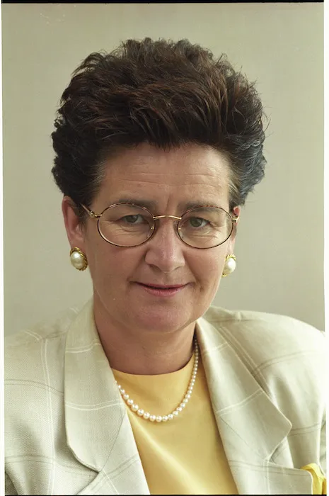 Ruth Richardson, National Party Member of Parliament - Photograph taken by Mark Coote