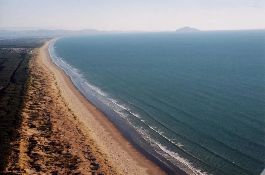 Horowhenua Coastline From the Air