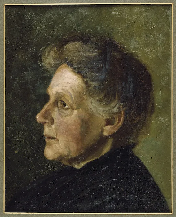 Portrait of Elizabeth Parsons painted by J H W Parsons