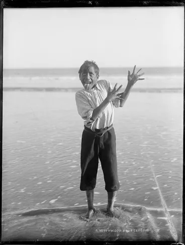 Image: Maori boy, Northland