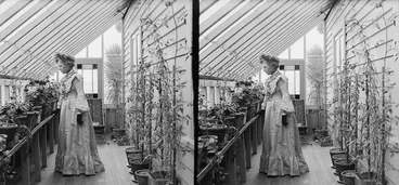 Image: Lydia Williams in the conservatory of her house in Royal Terrace, Kew, Dunedin