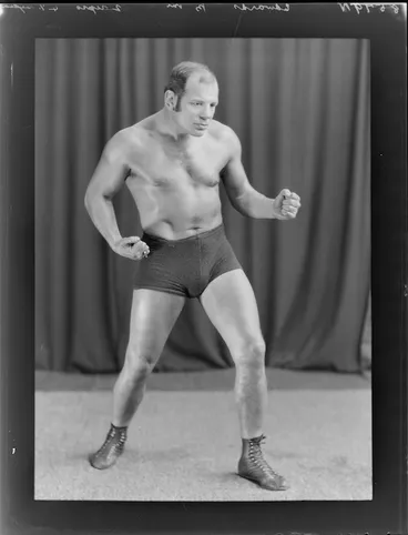 Image: Wrestler, Mr Edwards