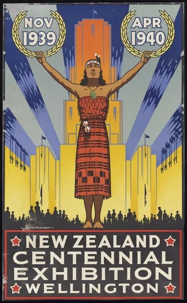 Image: Mitchell, Leonard Cornwall, 1901-1971 :New Zealand Centennial Exhibition, Wellington. Nov 1939 [to] Apr 1940 [1939]