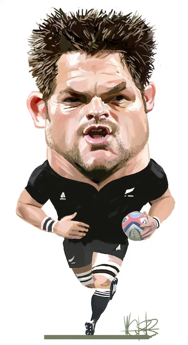 Image: Richie McCaw. 9 September, 2007.
