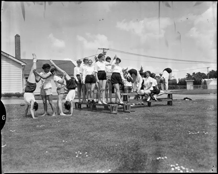 "Physical Training For Correspondence School Girls"