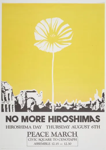 Image: Poster, 'No More Hiroshimas'