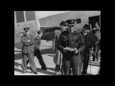 Image: Record Breaking Lancaster "ARIES" in New Zealand (1946)