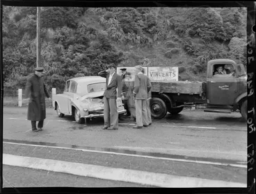 Image: Car accidents on the Hutt Road