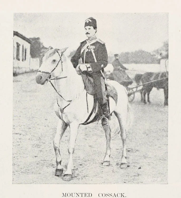 Mounted cossack
