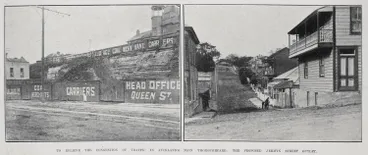 Image: To relieve the congestion of traffic on Auckland's main throughfare