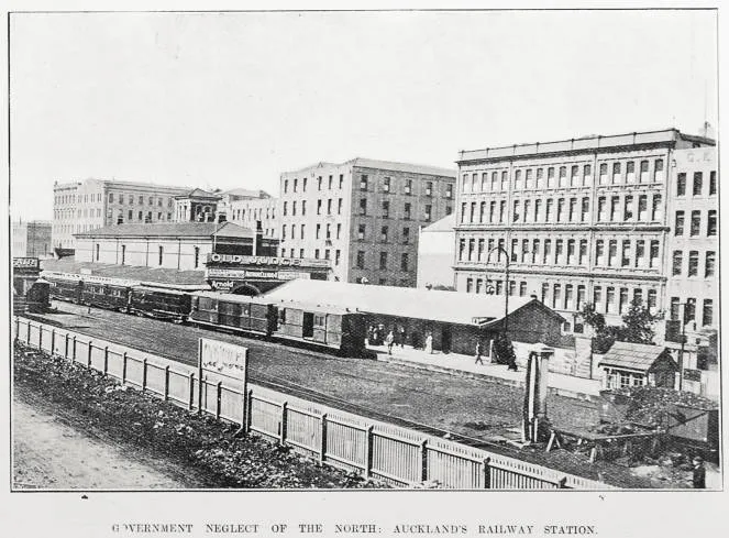 GOVERNMENT NEGLECT OF THE NORTH: AUCKLAND'S RAILWAY STATION