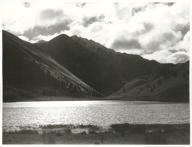 Lake Kilpatrick on the road to Moke Lake about 10 miles from Queenstown, Otago.