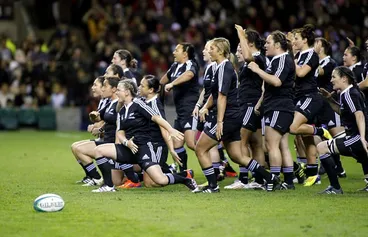 Image: Black Ferns haka