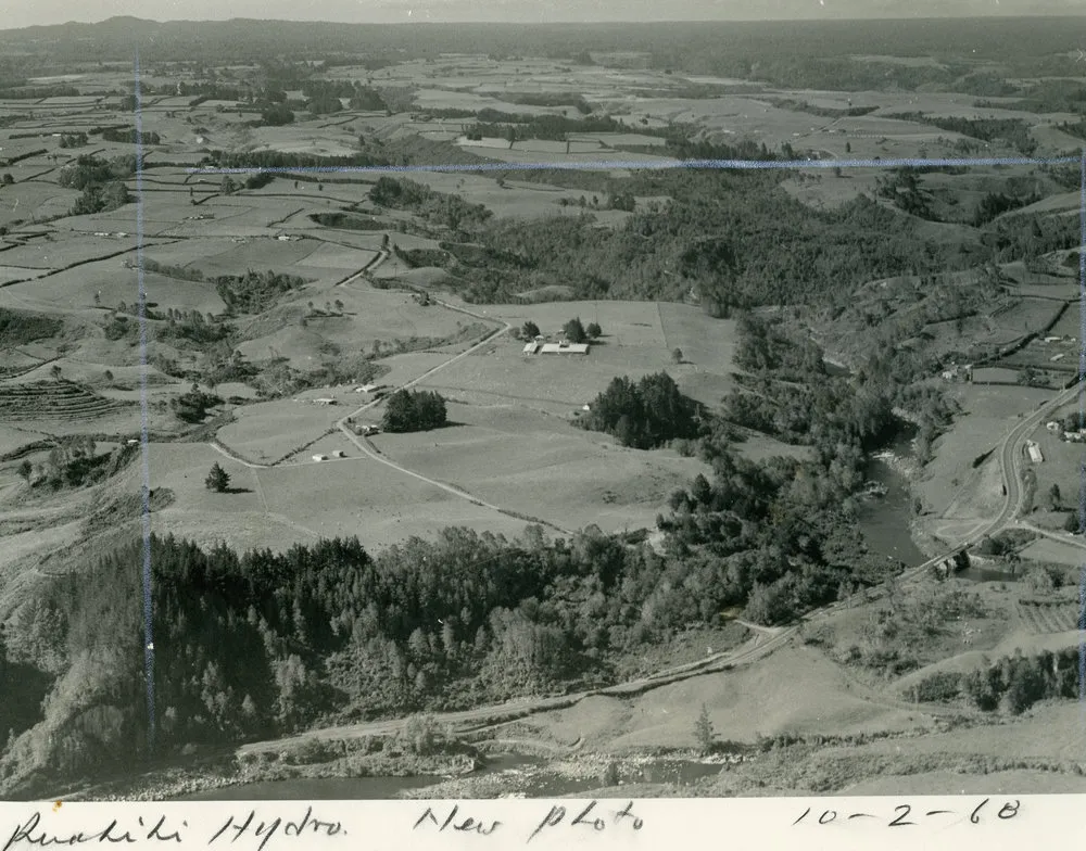 Ruahihi Power Station Site, Tauranga 1968