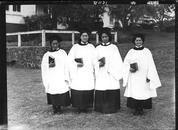 Students (choir members) Queen Victoria School Image: Students (choir members) Queen Victoria School