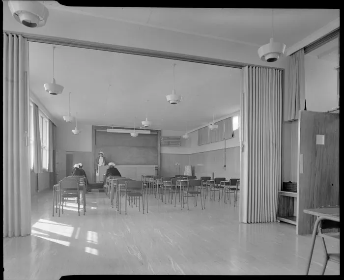 Lecture room, teaching block, Masterton Hospital, Wairarapa