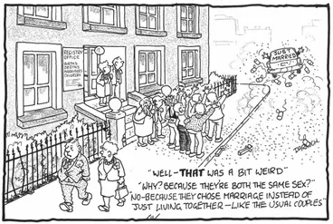 Image: Darroch, Bob, 1940- :"Well - THAT was a bit weird". 22 April 2013