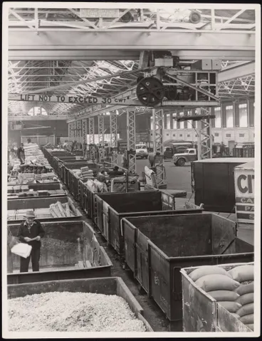 Image: Outward Goods Shed, Auckland Railway Yards