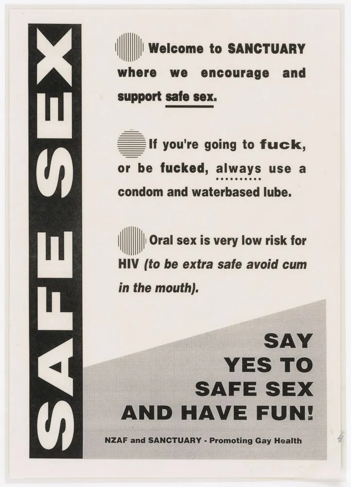 Safe Sex poster