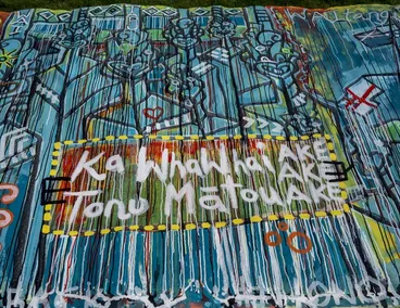 Image: Choose Clean Water hikoi at Parliament