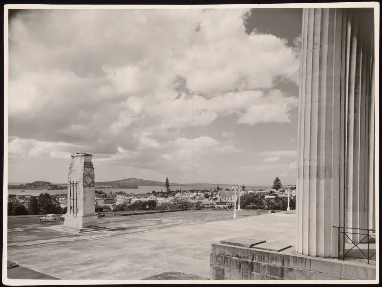 Auckland from the Auckland War Memorial Museum
