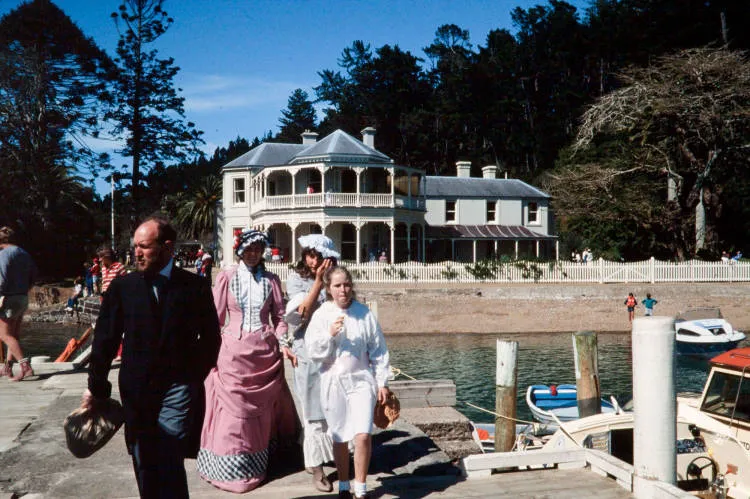 Sir George Grey celebrations, Mansion House, Kawau Island, 1983