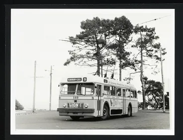 Trolley bus 133 on Pt Chevalier route 5 Image: Trolley bus 133 on Pt Chevalier route 5