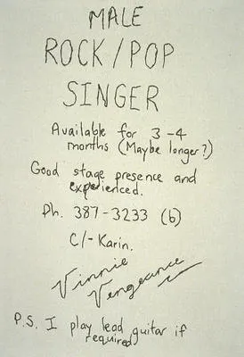 Untitled (Male Rock/Pop Singer)