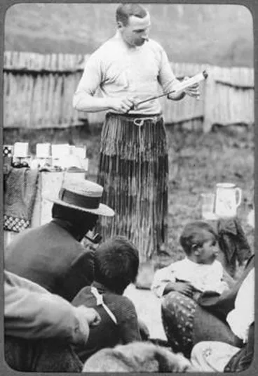 Image: "There is nothing up my sleeve". (Urewera Country)