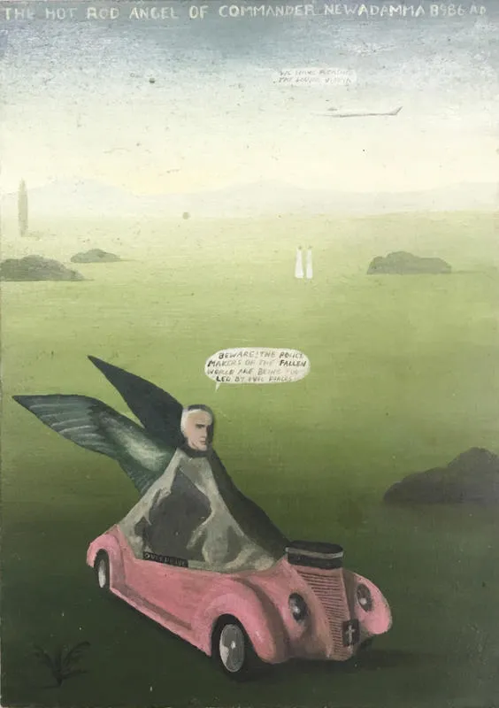 The Hot Rod Angel of Commander Newadamma 8986 AD