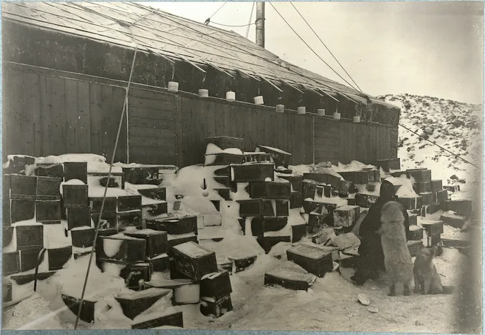 Shackleton's hut at Cape Royds, Ross Island, Antarctica