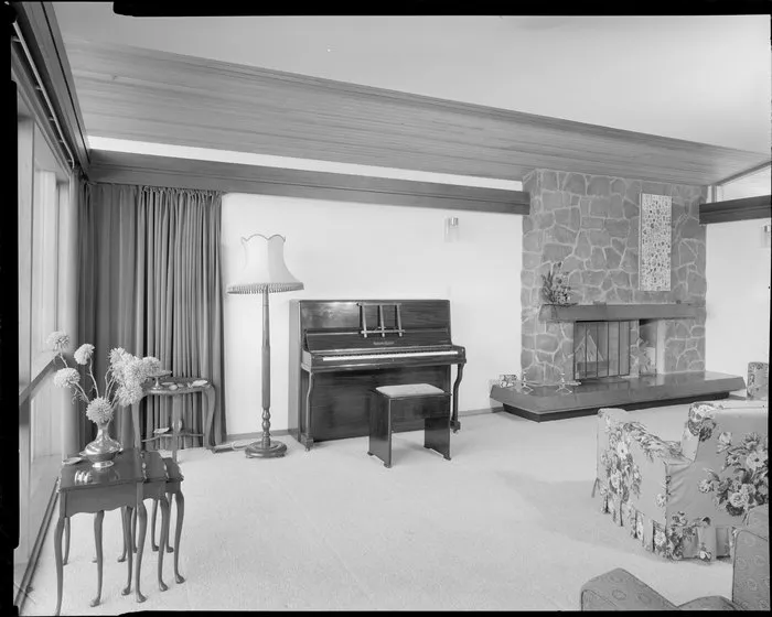 Living room, house of Mrs Law