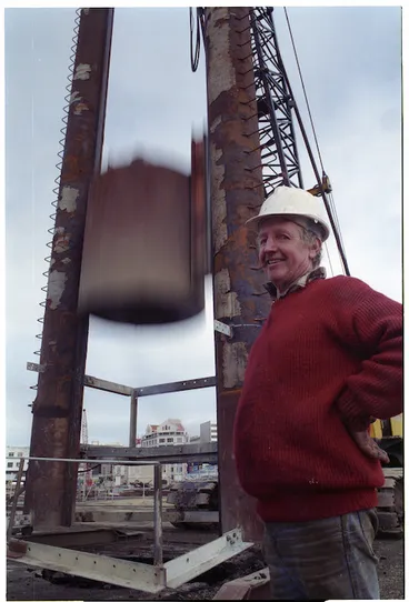 Image: John Smith on Museum of New Zealand Site, Wellington, New Zealand