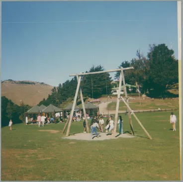 Image: Victoria Park swings