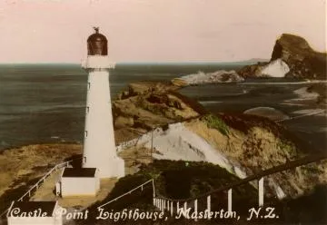 Castle Point Lighthouse, Masterton, N.Z.