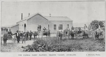 Image: The Paeroa Dairy Factory, Thames Valley, Auckland