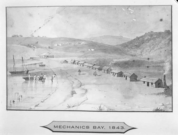 Mechanics Bay, 1843