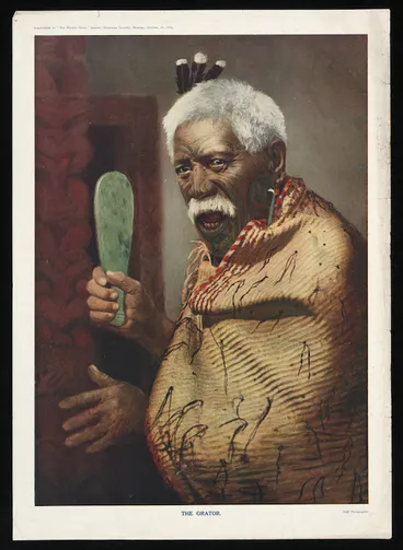 Image: Weekly News :The orator / Staff photographer. Supplement to "The Weekly News", special Christmas number, Monday, October 19, 1936.