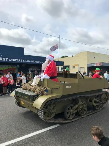 Image: Santa in the Ashhurst Christmas parade